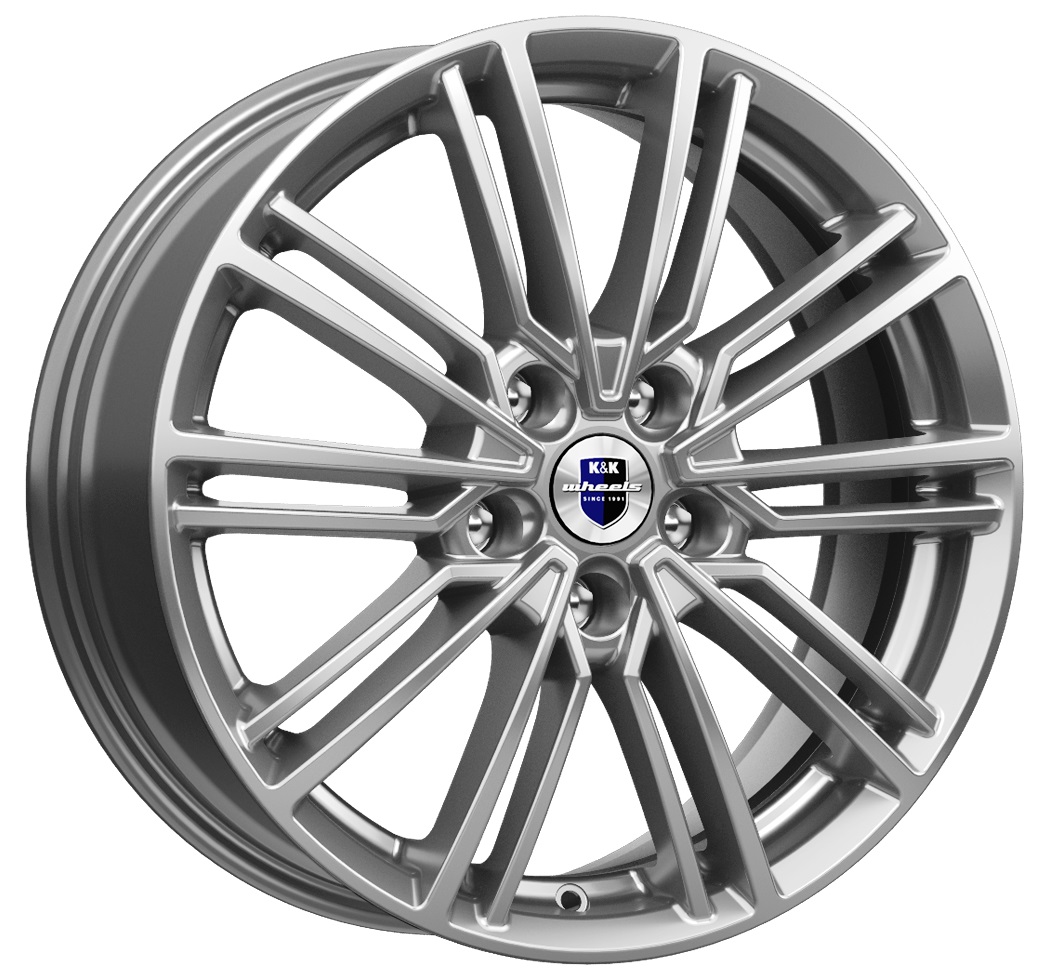 Диск Литой K&K мод.Эрфурт (КС903) 17х7 PCD 4х100 ET37 DIA67.1  дарк платинум  