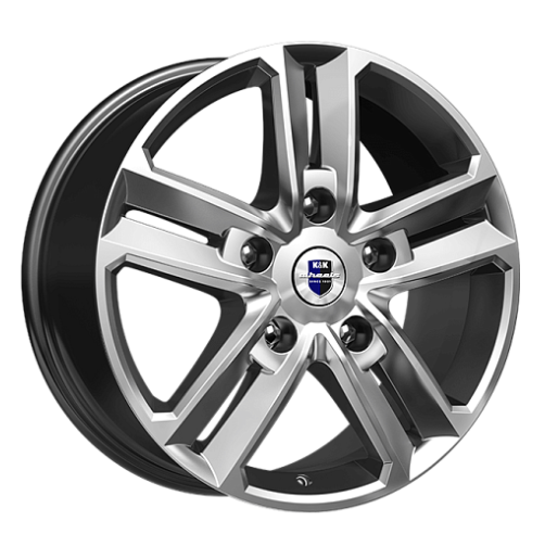 Диск Литой K&K мод.Backfire (КС763) 18х8 PCD 5х114,3 ET50 DIA60.1  дарк платинум  