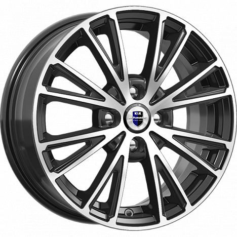 Диск Литой K&K мод.Меандр-оригинал 15х6 PCD 4х100 ET50 DIA60.1  алмаз черный  